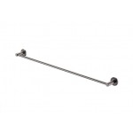 Axle 900mm Single Towel Rail, Gun Metal